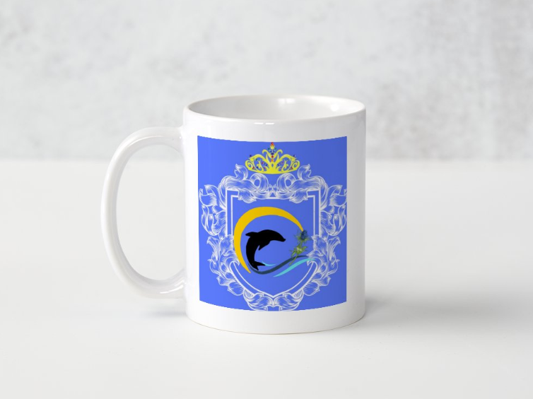 Mug souvenir blason micronation kuragon recto