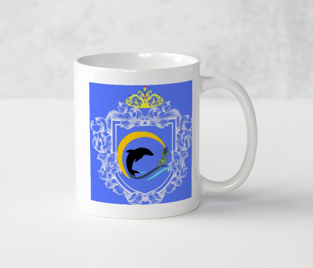 Mug souvenir blason micronation kuragon verso
